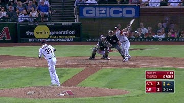 STL@ARI: Gyorko rips an RBI double to center field