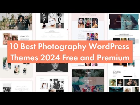 WordPress responsive photography themes free
