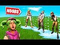 These Fortnite Players have NEVER won a game... UNTIL NOW!
