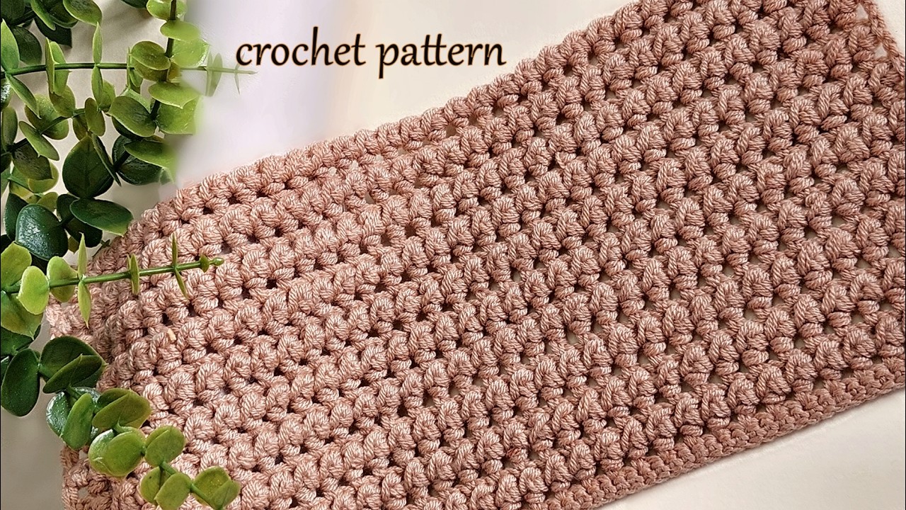 crochet pattern🤗👉   "Узелок в ажуре"