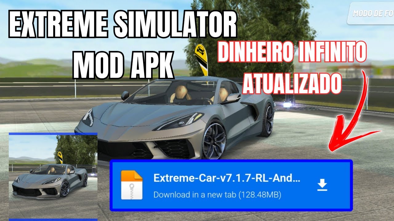 SAIUU MOD APK EXTREME SIMULATOR DINHEIRO INFINITO ATUALIZADO