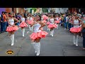 Lindas Bastoneras en desfile Vespertino, Ahuachapán, El Salvador