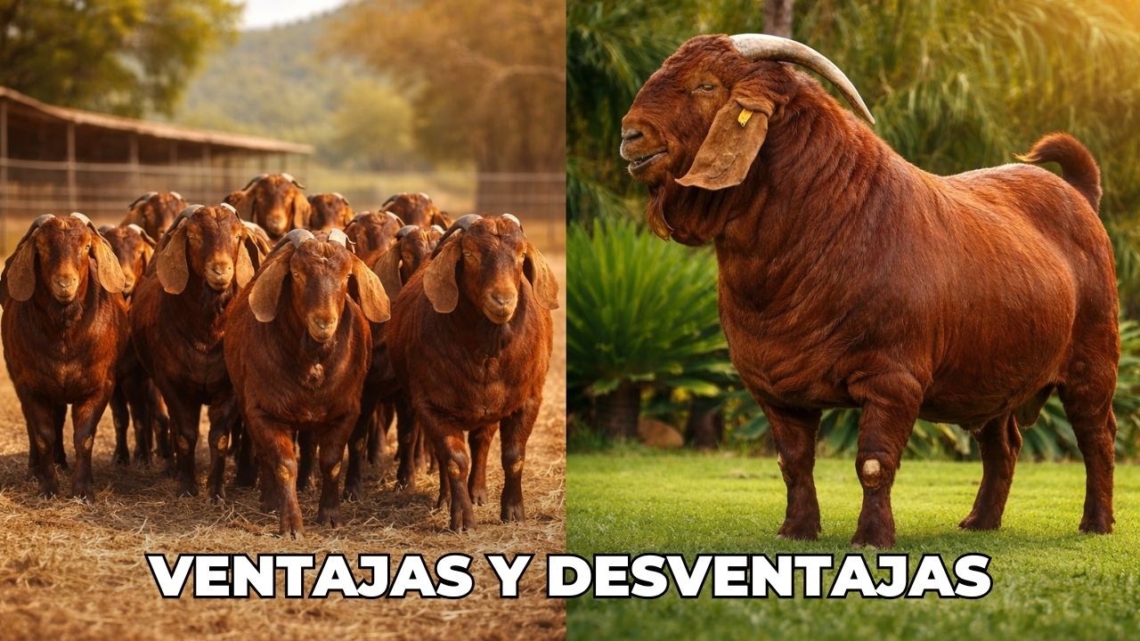 Cabra Kalahari Roja 🐐 ¿La Mejor Raza para Engorde y Climas Duros?