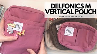 Delfonics M Vertical Pouch | What's in My Planner Pouch?