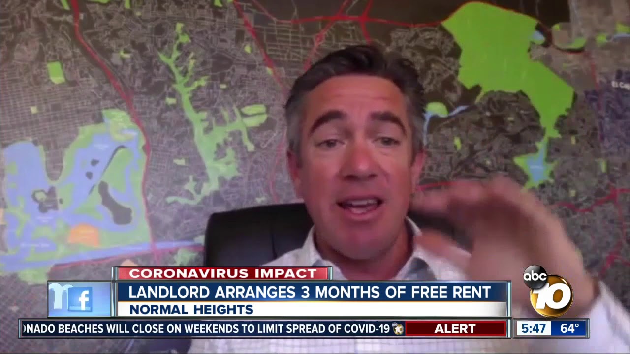 Landlord in Normal Heights gives tenants 3 months free rent YouTube