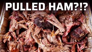 The BEST Easter Meal - Smoked and Pulled Ham