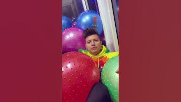Thumbnail of Preston got stuck in a claw machine...