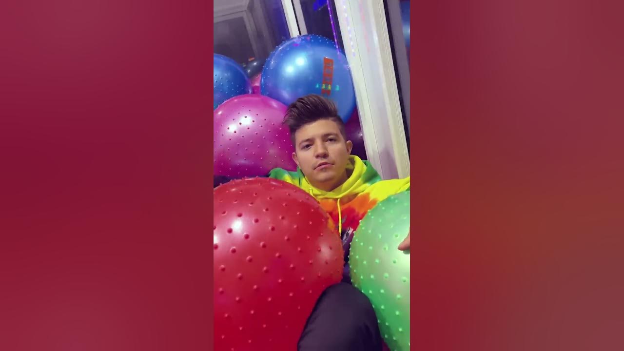 Preston got stuck in a claw machine...