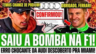 🚨 BORTOLETO CONFIRMA MUDANÇA BRUTAL NA F1! AUDI DESCOBRE O SEGREDO DA ASA MACARENA!
