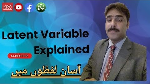 Latent Variable Explained @MuhammadAsifNadeem-if9to #ResearchVariables #ResearchMathods #Variable