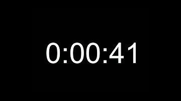 41 seconds timer