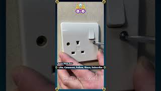 Switch Board Install Tricks | Smart Trick Zone #tricks #hack #tips #youtubeshorts