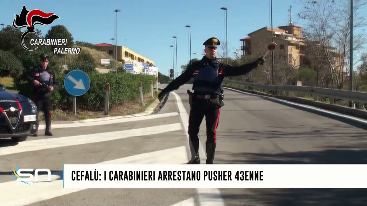 Cefalù: pusher 43enne arrestato