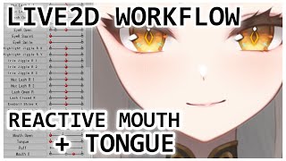 [ LIVE2D WORKFLOW ] Mouth + Tongue