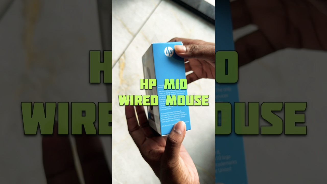 HP M10 Mouse - Unboxing