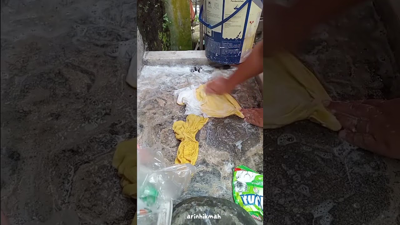 Daylivlog irt nyuci baju manual