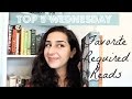 Top 5 Wednesday | Favorite Required Reads