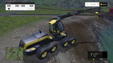 Farming Simulator 2015 Logging Work EASY MONEY (US) PS4 LIVE!  with SLGHTR-M-ALL