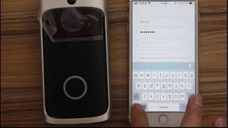 How to Setup Wifi Wireless Home Securiry Doorbell with (XSH) Cam Android & iphone 720p Night Vision