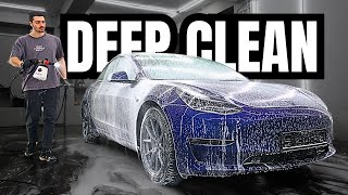 Tesla Model 3 Interior Detailing - Car Detailing