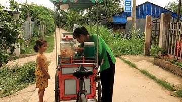 Đi Bán Cà Rem Dạo ở Quê Nghề này Cực Nhưng Mà Vui | Thôn Nữ Miền Tây Tập 149