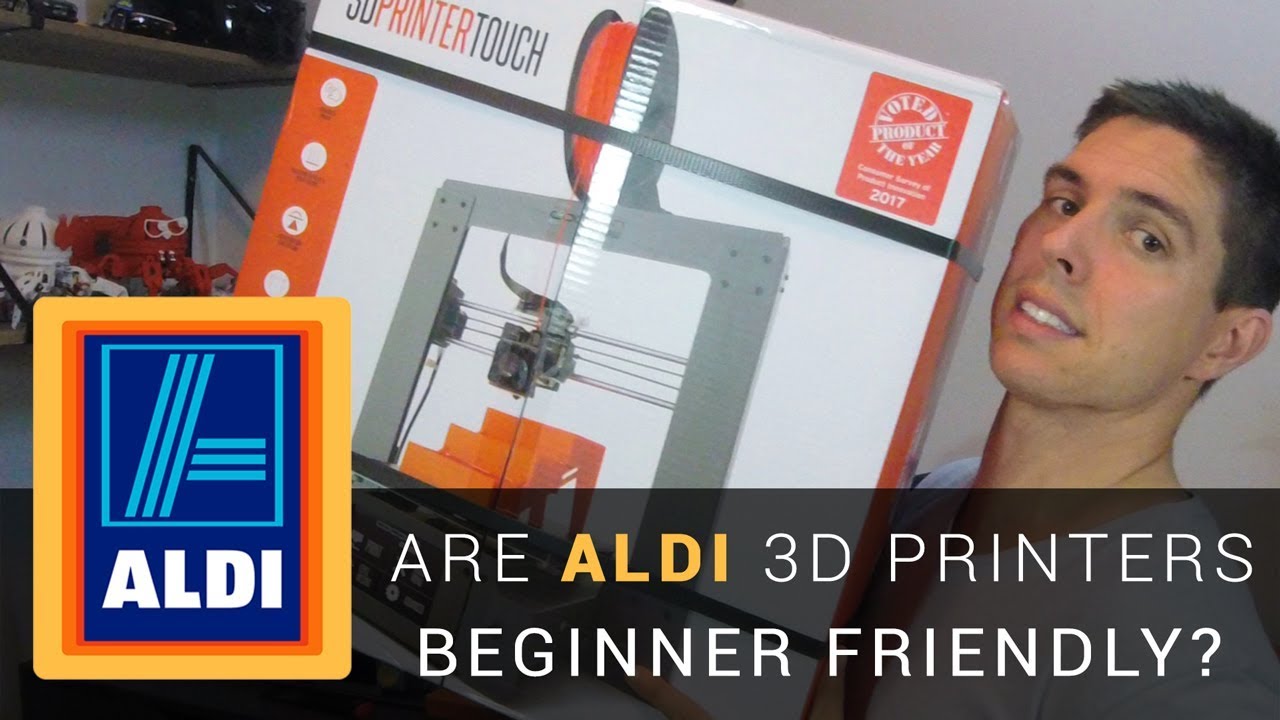 Aldi 3D printer: It is beginner friendly? - YouTube