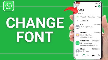 How to Change WhatsApp Font in iPhone