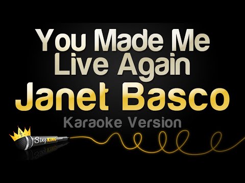 Janet Basco You Made Me Live Again Karaoke Version