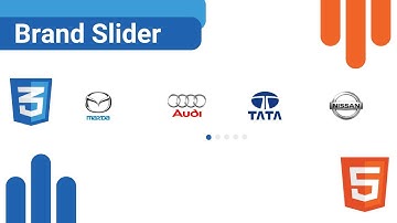 Brands Logo Slider Using HTML CSS | Infinite Client Logo Carousel With Pure CSS