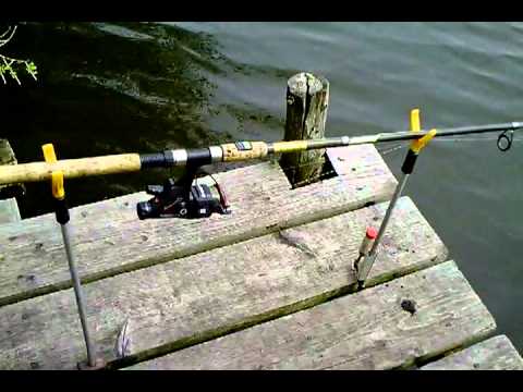 Adapting "Y"-Rod Rests For Platform/Pontoon Fishing - YouTube