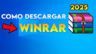 Como descargar e instalar Winrar |  Windows 11 | 2025