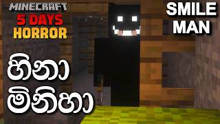 5 days with Smile Man | MINECRAFT 5 DAYS HORROR | - Gameplay with @DRMaxWaveGaming