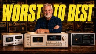 7 Vintage Cassette Deck Brands Ranked From WORST to BEST
