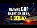 Только Аллах знает об этих 5 ВЕЩАХ!!!!