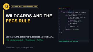 FS-042: Wildcards and the PECS Rule | Full Stack Java