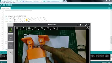 ioTTO機器人程式編寫 07用陣列來走路