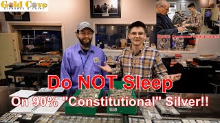 Do NOT Sleep On 90% "Constitutional" Silver UNDER MELT! Over 40% Of The Circulation Already Melted!