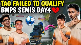 Team Apex Gaming Failed To Qualify😭💔 Well Played Boys🖤🔝 TAG Today Highlights✅