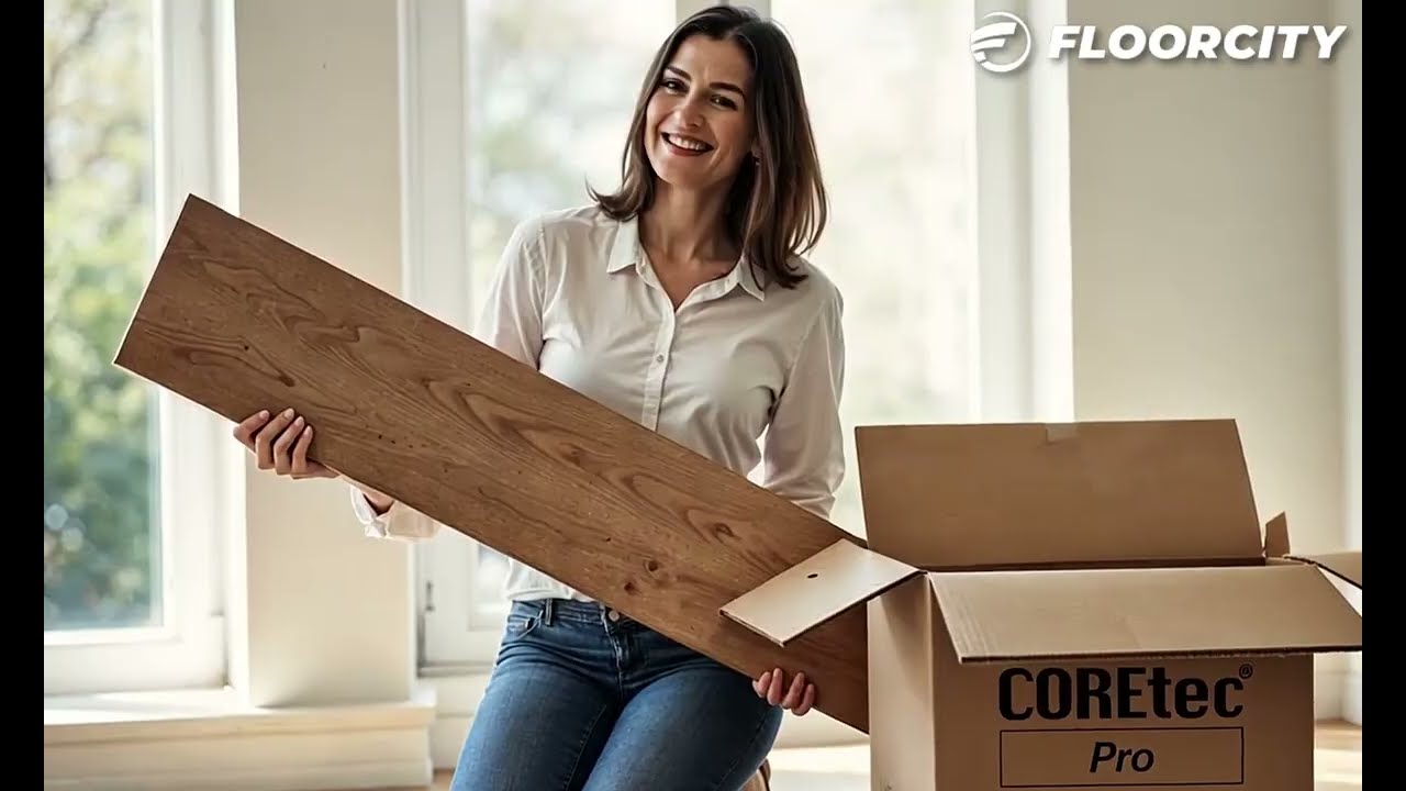 COREtec Cairo Oak Pro Enhanced Waterproof Vinyl Plank 9