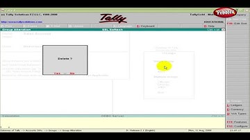Learn Tally in English | Altering and Deleting Groups | Tally erp 9 Full Tutorial
