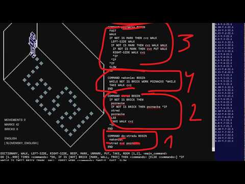 KAREL 3D in JavaScript - Update & How to find the middle of the way