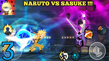 🥷NARUTO SHINOBI STICKMAN GAME OFFLINE - STICKMAN NINJA FIGHT GAME - SHINOBI EPIC BATTLE -GAMEPLAY #3