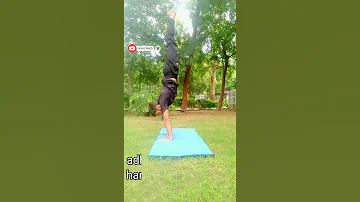 adho_mukh_vrickshasana #shorts #asana kaise kare #handstand karne ka tarika