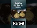Roti And Rice Bad For Fat Loss | Part-9