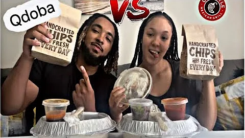 CHIPOTLE VS QDOBA FOOD CHALLENGE!!