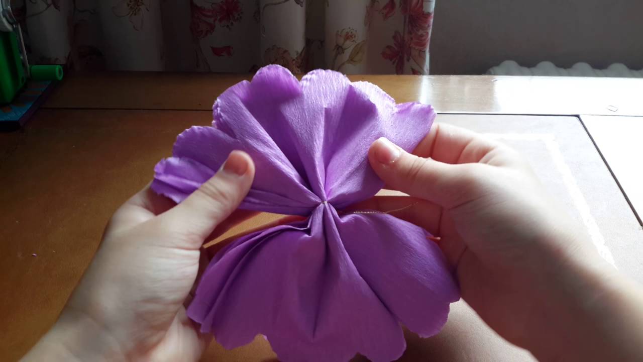 Цветы из бумаги своими руками для детского сада и в школу | Пособия по цветам, Цветы оригами, Цветы