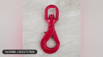Clevis Self Locking Safety Hook