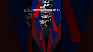 NEW WORLD RECORD in Roblox Elimination Tower 🏆 (2:31 Final)
