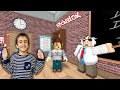 Berat ile okuldaki zor engellerden getik school obby roblox