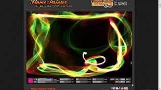 Flame Painted Frame in Photoshop screenshot 1